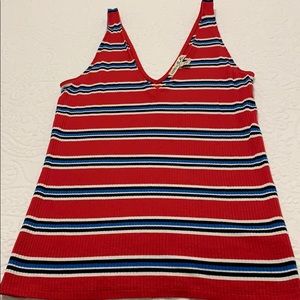 Express ribbed tank.